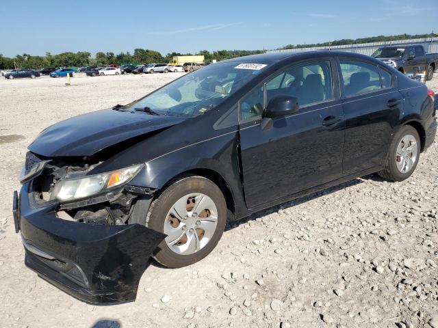 Photo 2 from auction – 2013 HONDA CIVIC LX with VIN 19XFB2F5XDE056169