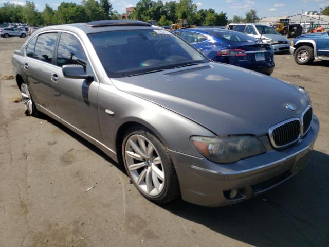 BMW 750 2007 with VIN WBAHN83587DT74026 - Photo from auction
