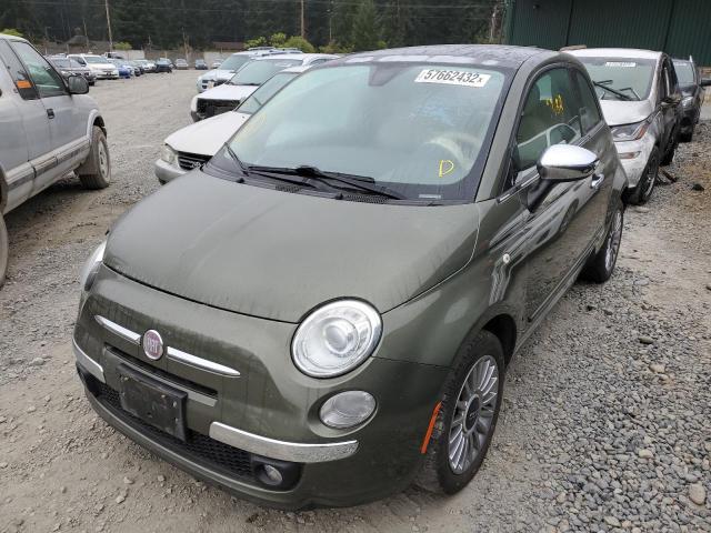 Photo 2 from auction – 2012 FIAT 500 LOUNGE with VIN 3C3CFFCR9CT142495