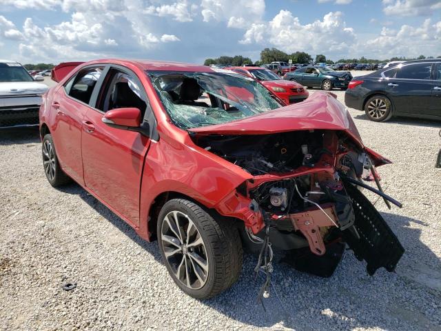 TOYOTA COROLLA L 2018 with VIN 5YFBURHE9JP811160 - Photo from auction