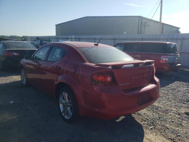 Photo 3 from auction – 2012 DODGE AVENGER SX with VIN 1C3CDZEG4CN165511