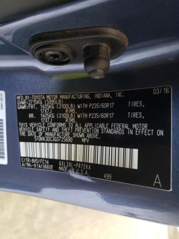 Photo 10 from auction – 2016 TOYOTA SIENNA LE with VIN 5TDKK3DC3GS725690