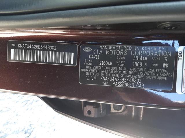 Photo 10 from auction – 2011 KIA FORTE EX with VIN KNAFU4A26B5448302