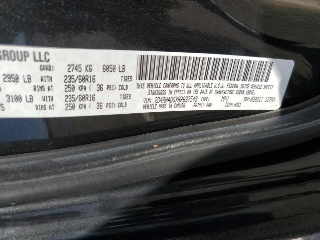 Photo 10 from auction – 2011 DODGE GRAND CARA with VIN 2D4RN4DGXBR697549