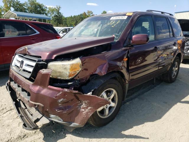 Photo 2 from auction – 2007 HONDA PILOT EXL with VIN 5FNYF28667B025745