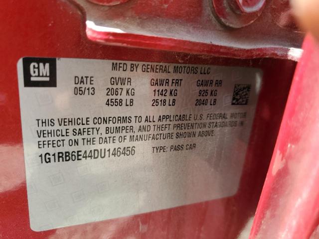 Photo 10 from auction – 2013 CHEVROLET VOLT with VIN 1G1RB6E44DU146456