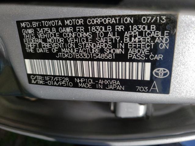 Photo 10 from auction – 2013 TOYOTA PRIUS C with VIN JTDKDTB33D1548581
