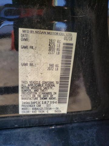 Photo 10 from auction – 2018 NISSAN ALTIMA 2.5 with VIN 1N4AL3AP5JC187394