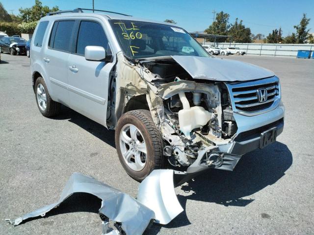 HONDA PILOT EXL 2012 with VIN 5FNYF4H69CB043999 - Photo from auction