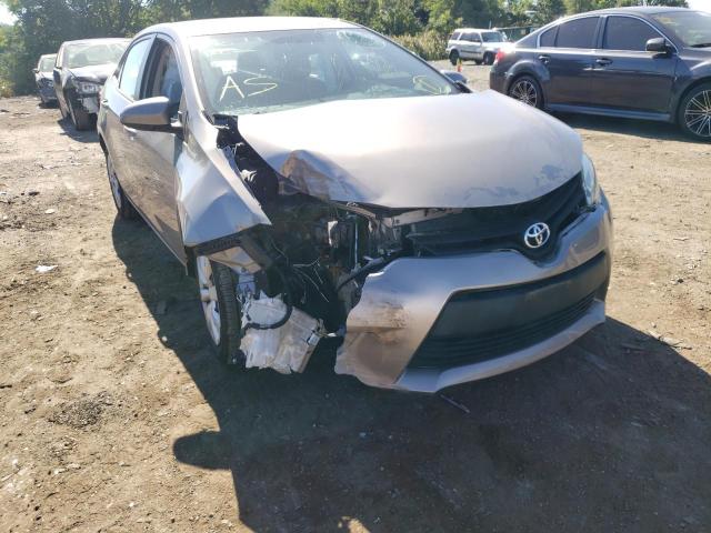 TOYOTA COROLLA L 2014 with VIN 2T1BURHE0EC105958 - Photo from auction