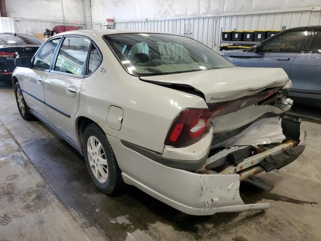 Photo 3 from auction – 2003 CHEVROLET IMPALA with VIN 2G1WF52E239338517