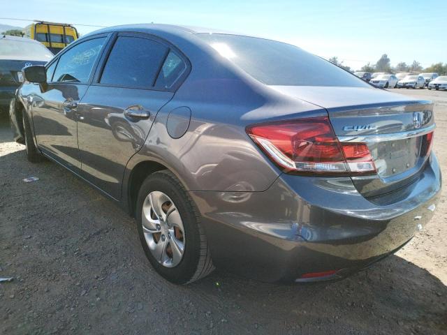 Photo 3 from auction – 2014 HONDA CIVIC LX with VIN 19XFB2F52EE214134