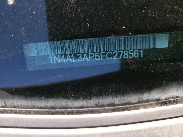 Photo 10 from auction – 2015 NISSAN ALTIMA 2.5 with VIN 1N4AL3AP5FC278561