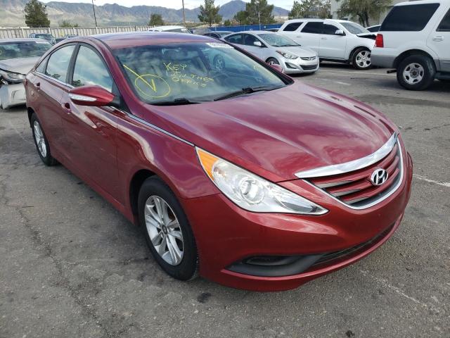 HYUNDAI SONATA GLS 2014 with VIN 5NPEB4AC9EH894008 - Photo from auction