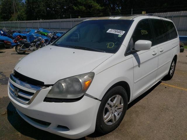Photo 2 from auction – 2007 HONDA ODYSSEY EX with VIN 5FNRL38647B404598