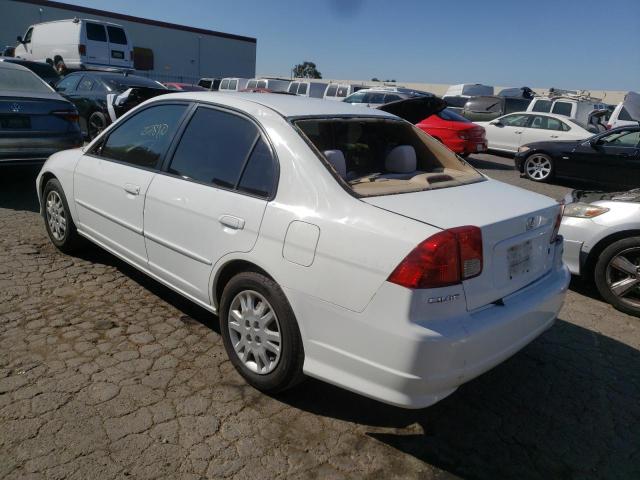 Photo 3 from auction – 2005 HONDA CIVIC LX with VIN 2HGES16645H545706