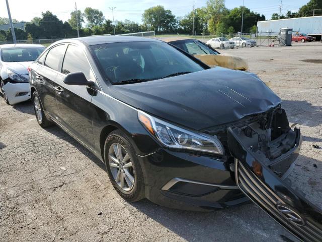 HYUNDAI SONATA SE 2017 with VIN 5NPE24AF2HH557713 - Photo from auction