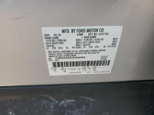 Photo 10 from auction – 2018 FORD EXPLORER P with VIN 1FM5K8AR8JGA99599