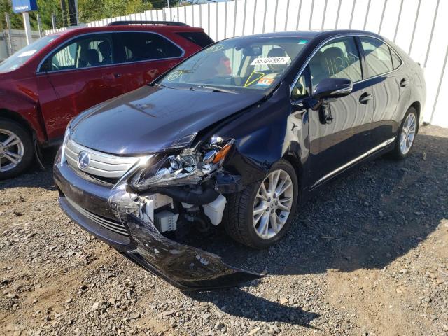 Photo 2 from auction – 2010 LEXUS HS 250H with VIN JTHBB1BA9A2011050