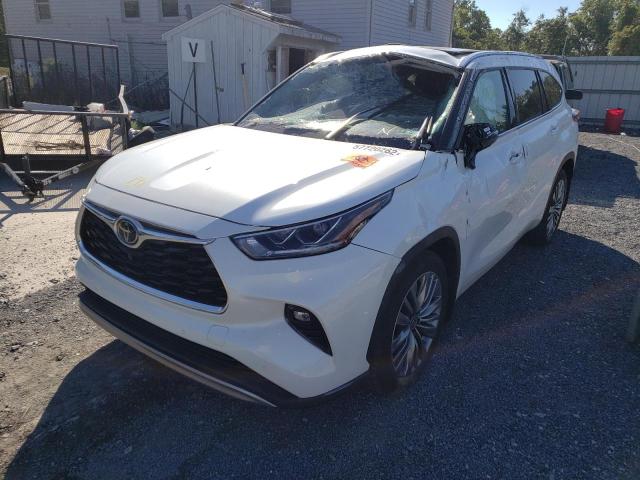 Photo 2 from auction – 2021 TOYOTA HIGHLANDER with VIN 5TDFZRBH1MS063845