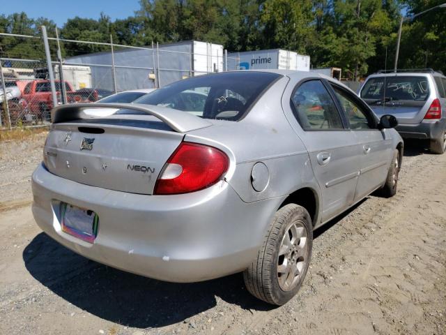 Photo 4 from auction – 2002 DODGE NEON ES with VIN 1B3ES56C22D649486