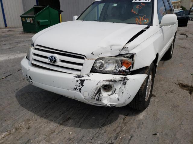 Photo 9 from auction – 2005 TOYOTA HIGHLANDER with VIN JTEDP21A350062270
