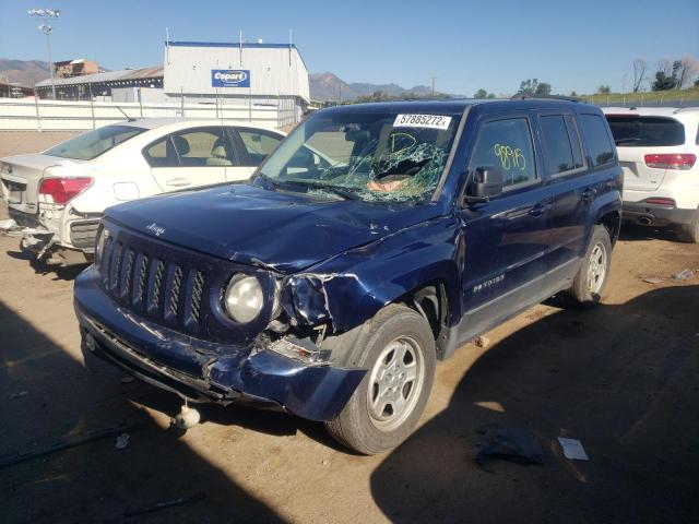 Photo 2 from auction – 2014 JEEP PATRIOT SP with VIN 1C4NJRBB0ED863970