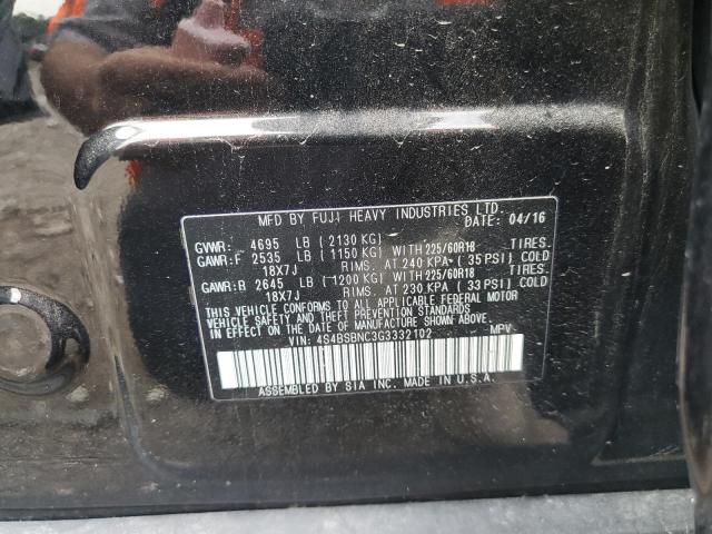 Photo 10 from auction – 2016 SUBARU OUTBACK 2. with VIN 4S4BSBNC3G3332102
