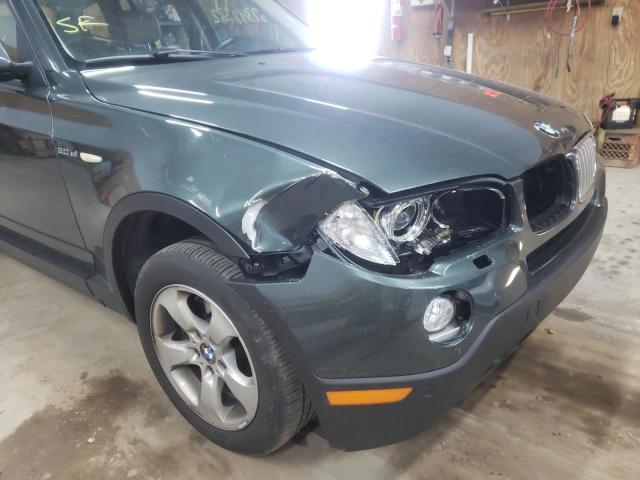 Photo 9 from auction – 2007 BMW X3 3.0SI with VIN WBXPC93467WF12478