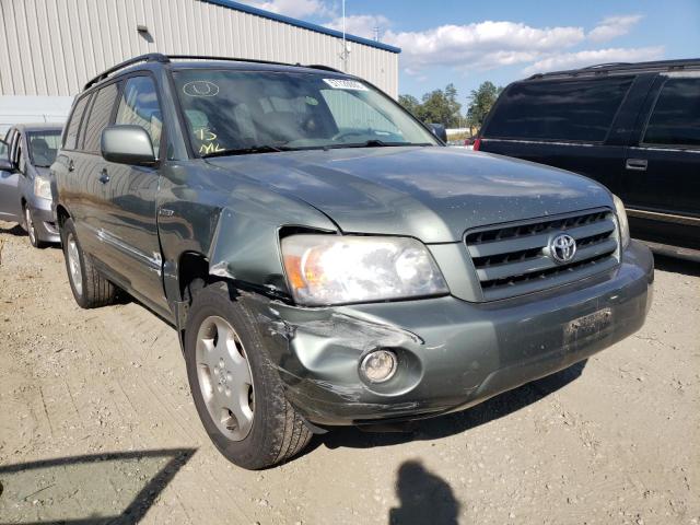 TOYOTA HIGHLANDER 2005 with VIN JTEEP21A550111540 - Photo from auction