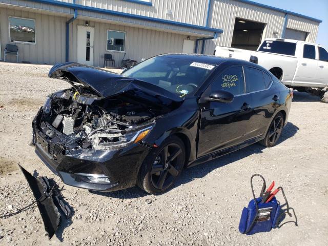 Photo 2 from auction – 2022 NISSAN SENTRA SR with VIN 3N1AB8DVXNY251112