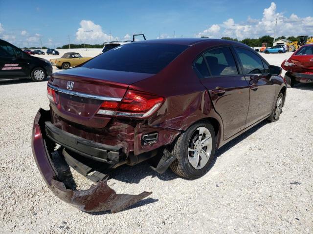 Photo 4 from auction – 2015 HONDA CIVIC LX with VIN 19XFB2F55FE114675