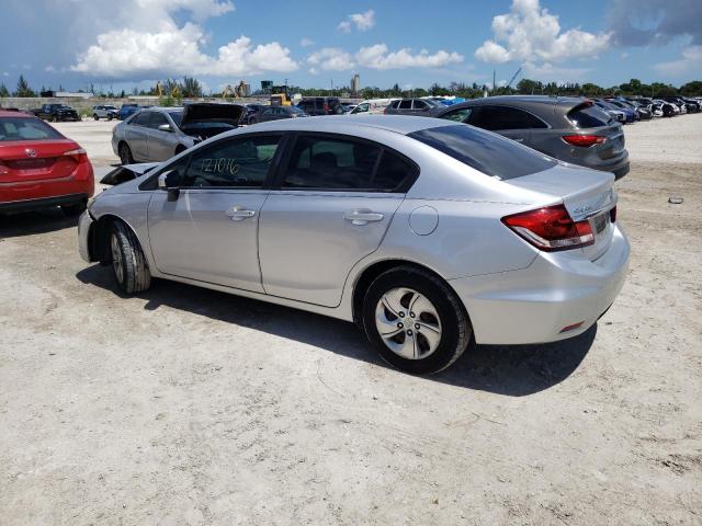 Photo 3 from auction – 2014 HONDA CIVIC LX with VIN 19XFB2F52EE023409