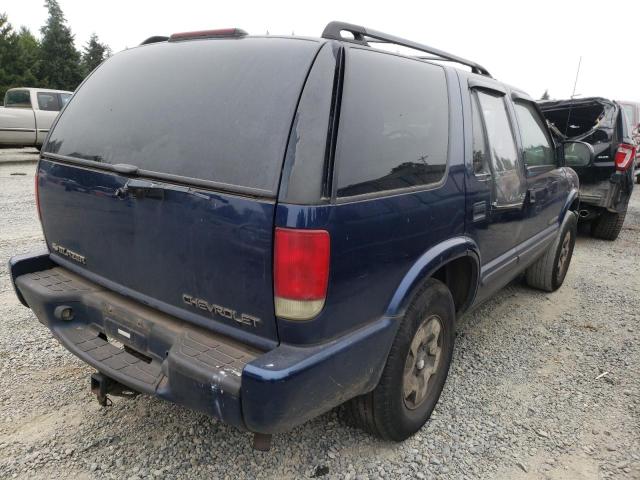 Photo 4 from auction – 2002 CHEVROLET BLAZER with VIN 1GNDT13W12K233446