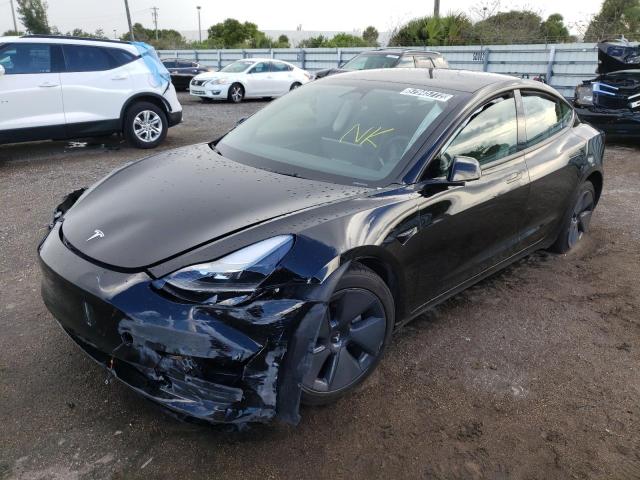 Photo 2 from auction – 2022 TESLA MODEL 3 with VIN 5YJ3E1EA7NF185310