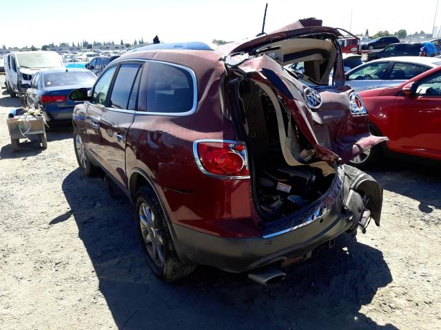 Photo 3 from auction – 2008 BUICK ENCLAVE CX with VIN 5GAEV23748J232281