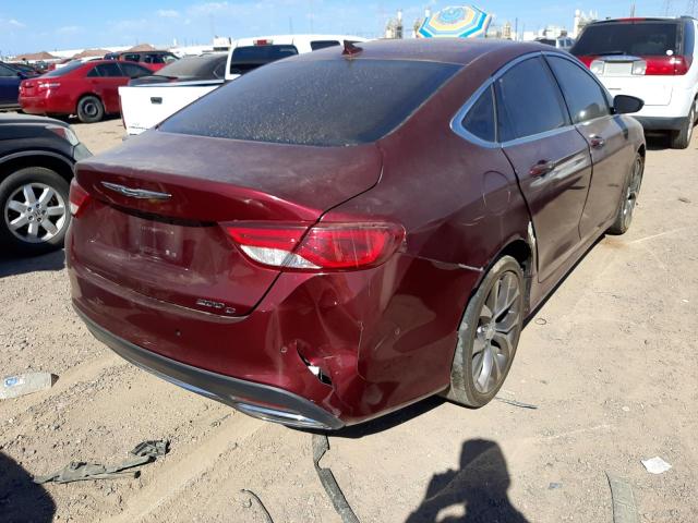 صورة رقم 4 من المزاد - 2015 CHRYSLER 200 C مع VIN 1C3CCCCGXFN514078