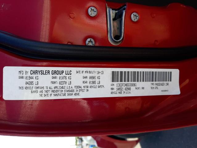 Photo 10 from auction – 2013 DODGE DART LIMIT with VIN 1C3CDFCA8DD336961