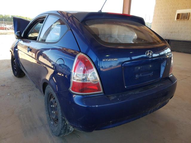 Photo 3 from auction – 2010 HYUNDAI ACCENT BLU with VIN KMHCM3ACXAU184526