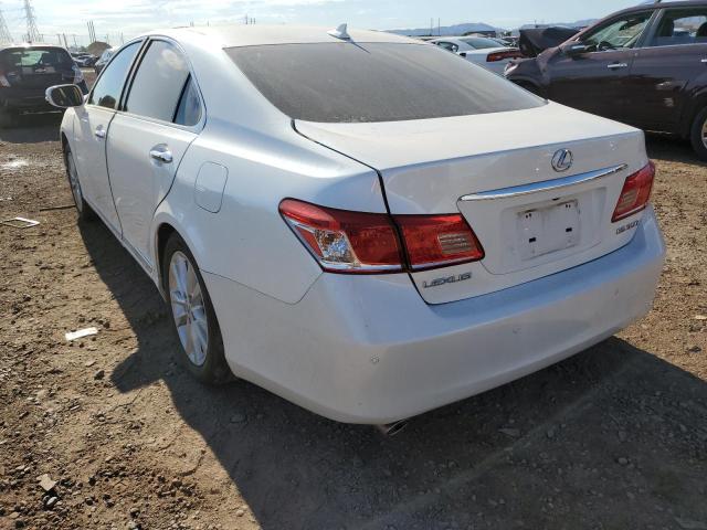 Photo 3 from auction – 2010 LEXUS ES 350 with VIN JTHBK1EG6A2356343