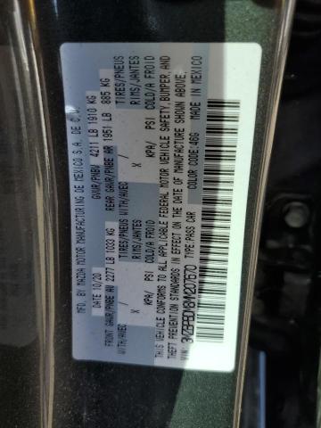 Photo 10 from auction – 2021 MAZDA 3 PREMIUM with VIN 3MZBPBDM8MM207670