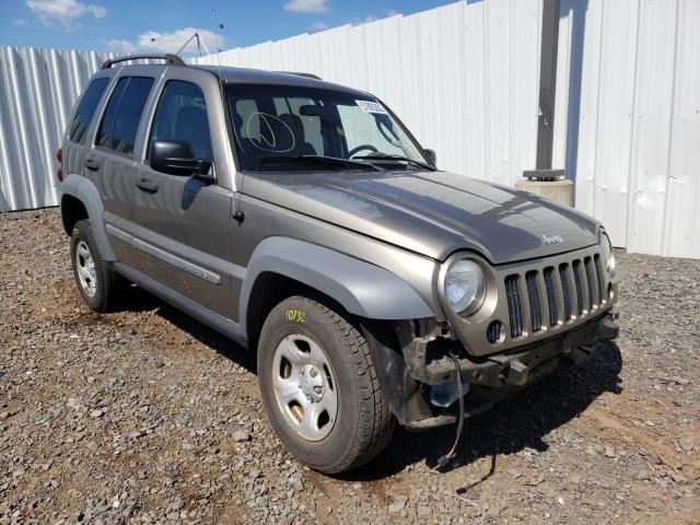 JEEP LIBERTY SP 2005 with VIN 1J4GL48K85W707669 - Photo from auction