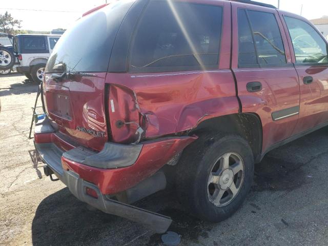 Photo 9 from auction – 2002 CHEVROLET TRAILBLAZE with VIN 1GNDT13S022223407