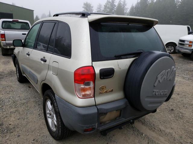 Photo 3 from auction – 2001 TOYOTA RAV4 with VIN JTEGH20V810022503