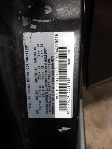 Photo 10 from auction – 2011 MAZDA 3 S with VIN JM1BL1U60B1421220