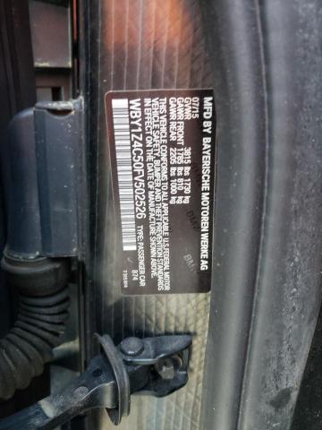 Photo 10 from auction – 2015 BMW I3 REX with VIN WBY1Z4C50FV502526