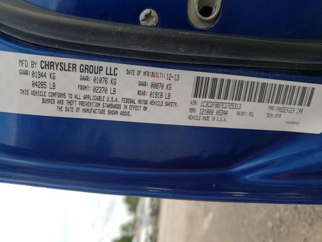 Photo 10 from auction – 2014 DODGE DART SXT with VIN 1C3CDFBB7ED725313