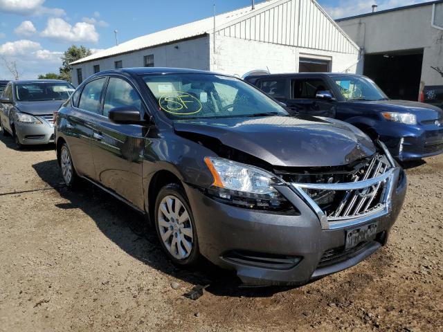 NISSAN SENTRA S 2013 with VIN 3N1AB7AP2DL785684 - Photo from auction