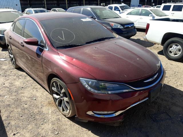 CHRYSLER 200 C 2015 مع رقم تعريف المركبة 1C3CCCCGXFN514078 - صورة من المزاد