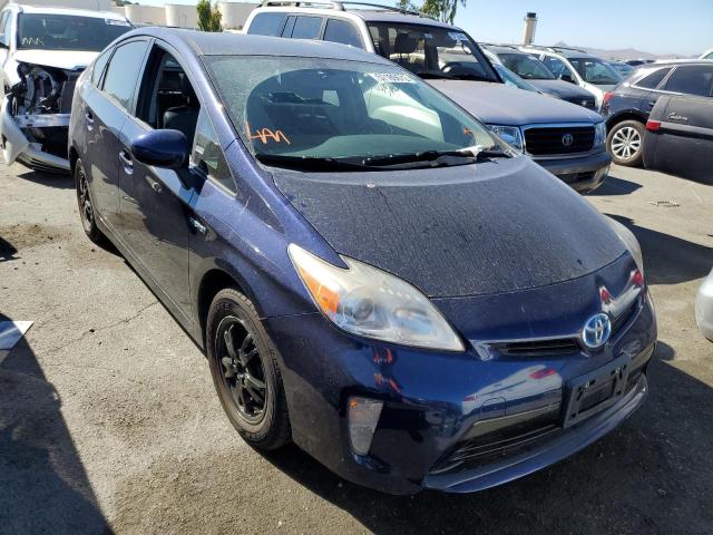 TOYOTA PRIUS 2013 with VIN JTDKN3DU6D0348562 - Photo from auction
